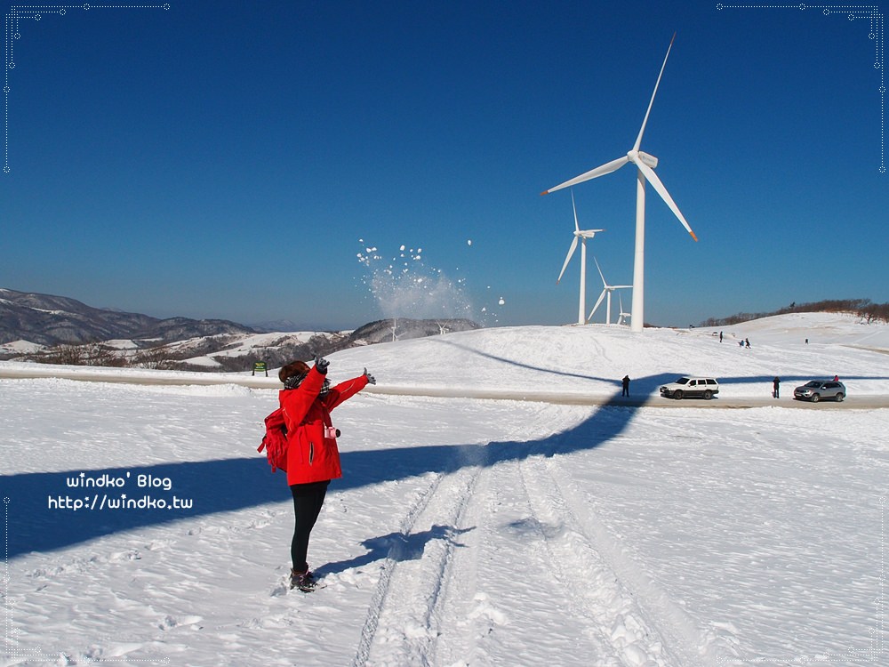 韓國追雪自由行★首爾、仁川、江原道，大關嶺積雪風車群與冰釣行程表