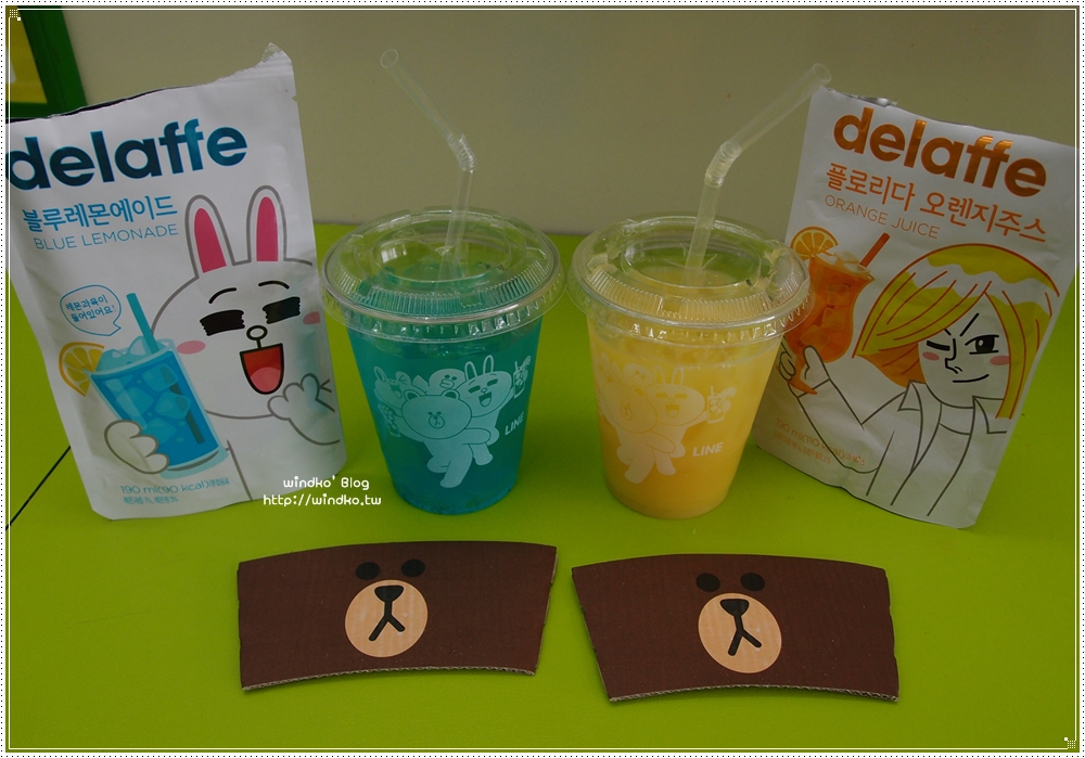韓國超商飲料∥ CU delaffe x LINE Friends之限定款咖啡與飲品 – 另類伴手禮，超犯規超可愛啊！！
