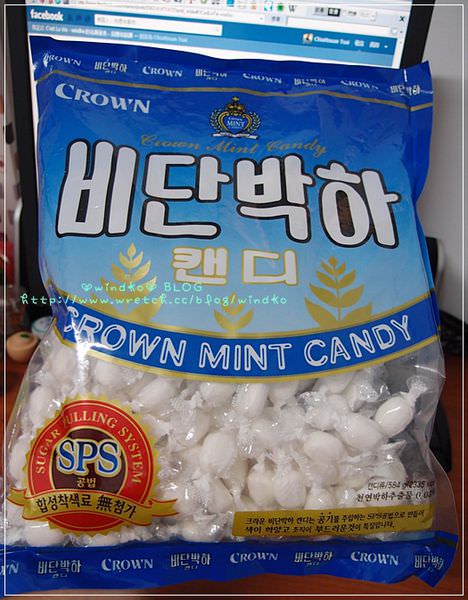 ∥韓國。糖果∥ 비단박하캔디（CROWN MINT CANDY）- 推薦必買！好吃便宜CP值超高的薄荷糖！